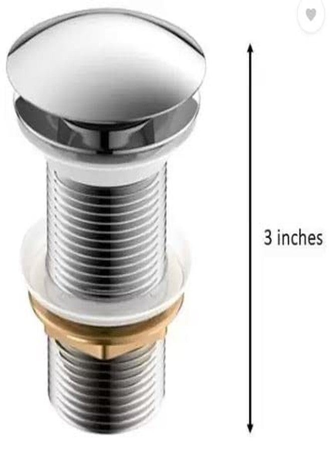 SPAZIO وصلة تصريف Spazio لحوض الغسيل، سدادات حوض عالمية قابلة للفصل مع سلة قابلة للفصل، وصلة حوض غسيل من الفولاذ المقاوم للصدأ، مناسبة لمنافذ التصريف (عبوة من قطعة واحدة) - Image 2